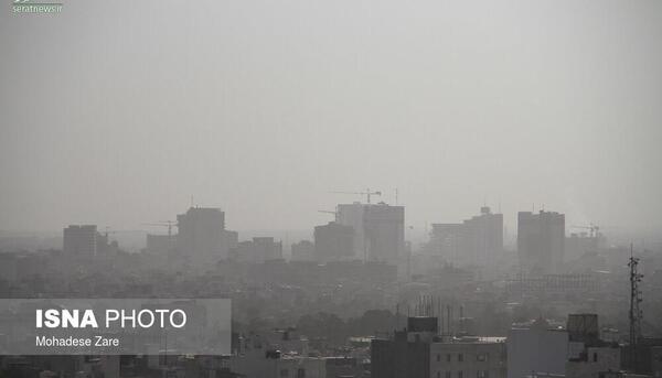 عکس تصاویر آلودگی هوا در مشهد