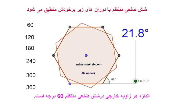 عکس قطر هشت ضلعی