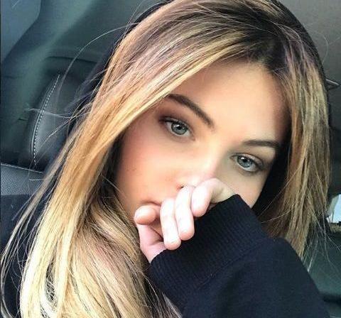 عکس فیک دختر چشم آبی