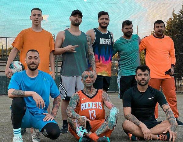 عکس تاتو دست آرتا
