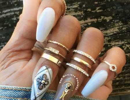 عکس طرح ناخن ژله ای