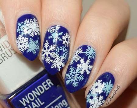 عکس طرح ناخن ژله ای