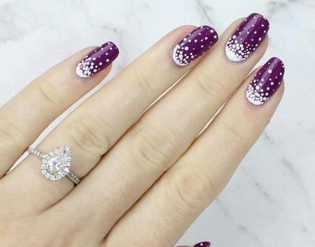 عکس طرح ناخن ژله ای