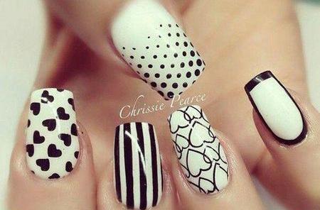 عکس طرح ناخن ژله ای