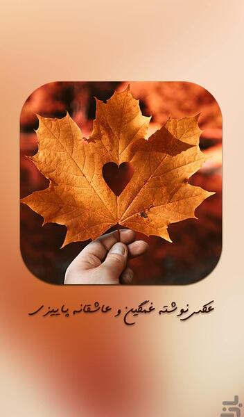 عکس زیبای پاییز با متن
