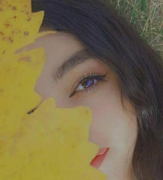 عکس پروفایل دخترانه نصف صورت