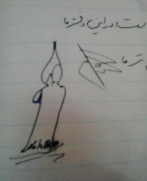 عکس تاتو مادر شمع