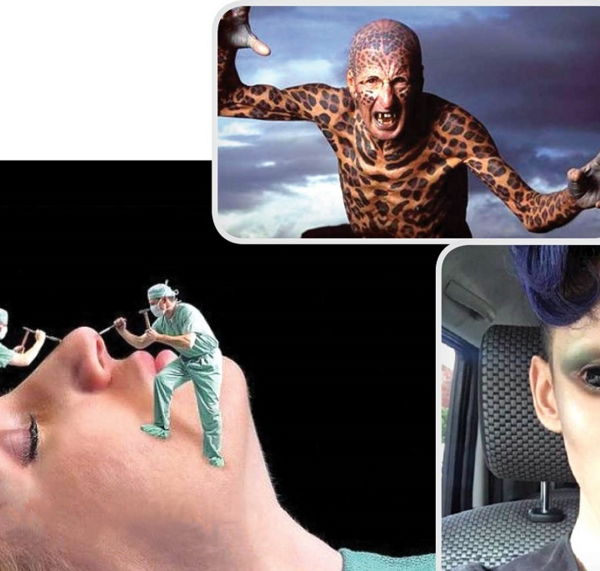 عکس مدل ناخن عجیب غریب