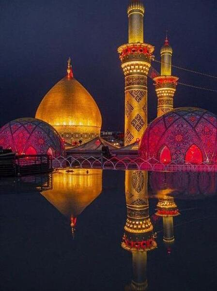 عکس نوشته درباره ی بین الحرمین