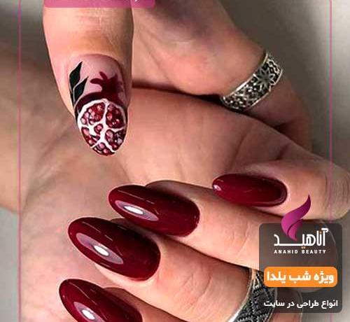 عکس مدل ناخن پاییزی ۲۰۲۱