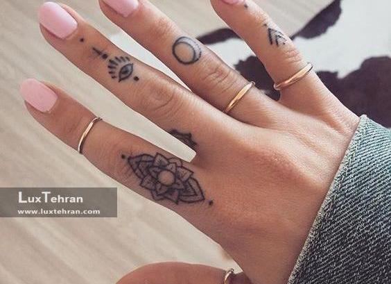 عکس تاتو چشم مینیمال