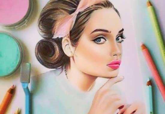عکس پروفایل دخترونه جدید نقاشی