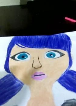 عکس نقاشی دختر زشت
