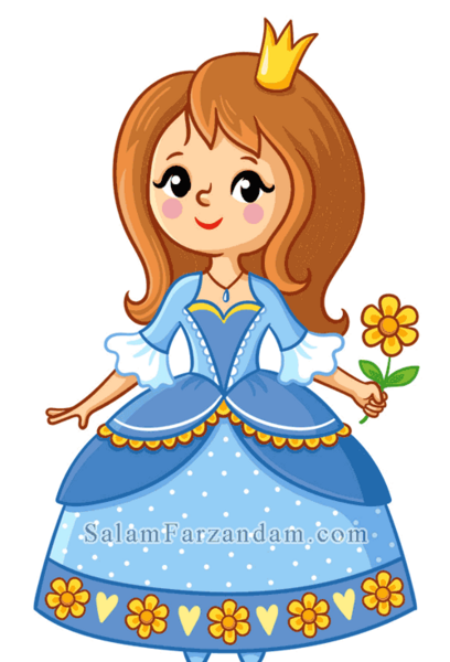عکس نقاشی دختر پرنسسی