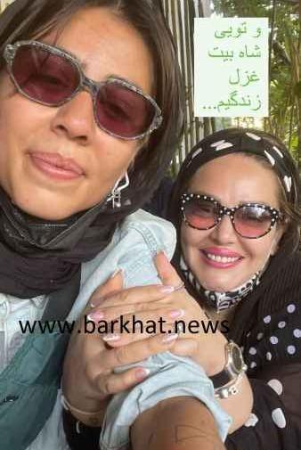 عکس تاتو دست بهاره رهنما