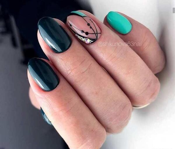عکس مدل ناخن کوتاه جذاب