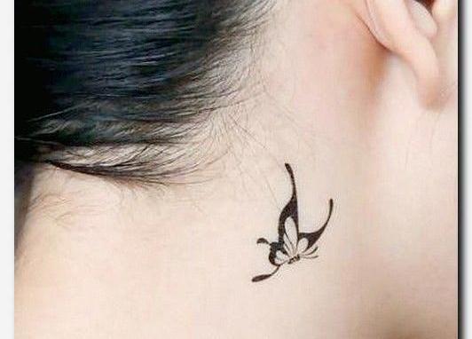 عکس تاتو روی بدن ظریف