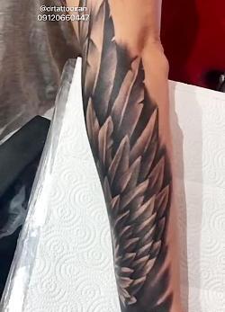 عکس تاتو پر روی دست