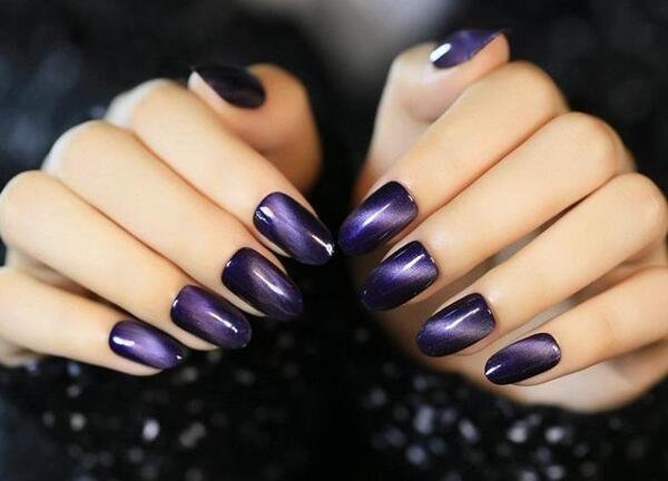 عکس مدل ژلیش ناخن ساده و شیک
