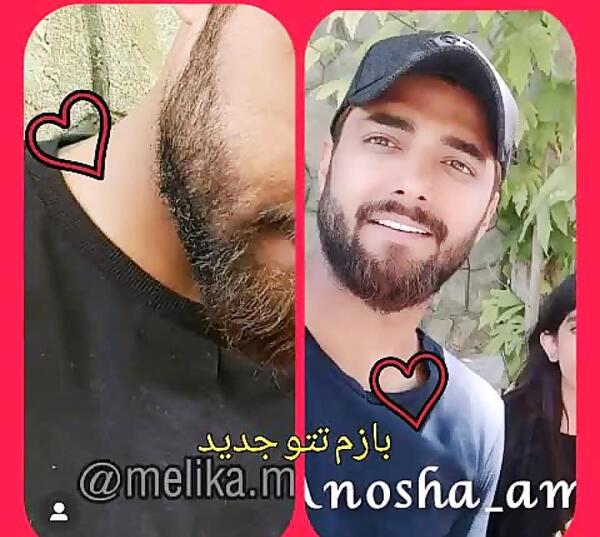 عکس تاتو دست امیر روز