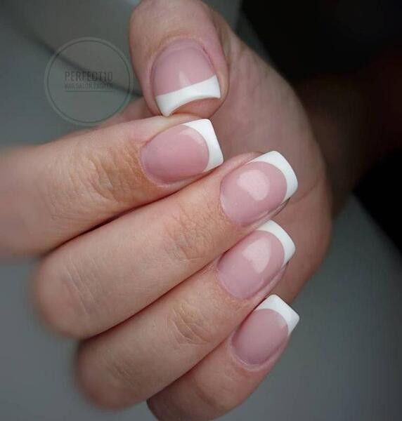 عکس مدل ناخن فرنچ های رنگی