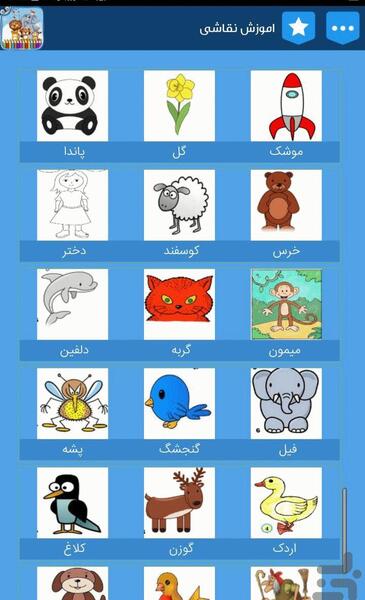 عکس نقاشی ساده قلعه