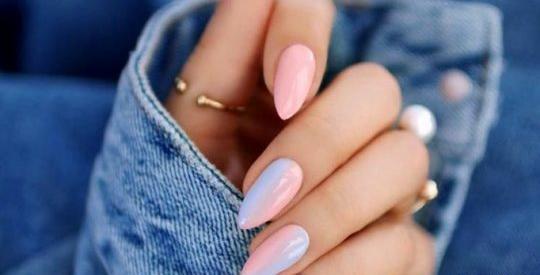 عکس مدل ناخن فرنچ جدید دخترانه