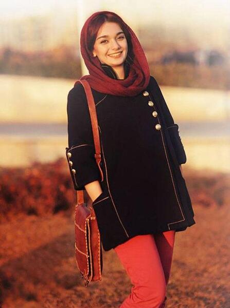 عکس مانتو مشکی جلو باز
