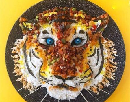 عکس نقاشی فانتزی غذاها