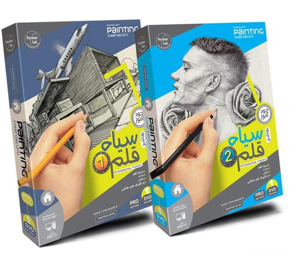 عکس نقاشی سیاه قلم تو دایره