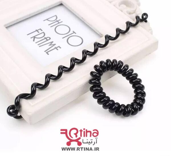 عکس شینیون مو سیم تلفنی