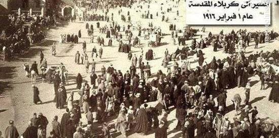 قدیمی ترین عکس های پیاده روی اربعین