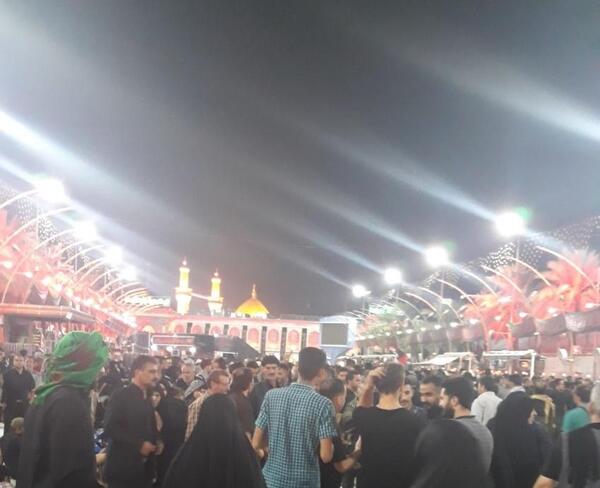 عکس بین الحرمین حضرت ابوالفضل