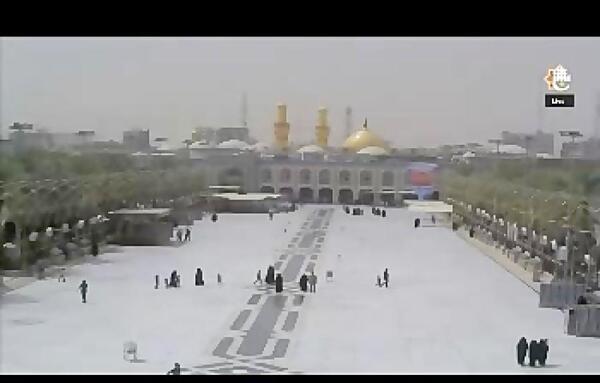 عکس بین الحرمین حضرت ابوالفضل