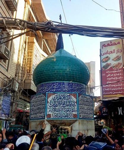 عکس بین الحرمین حضرت ابوالفضل