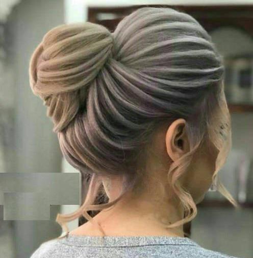 عکس شینیون مو جدید