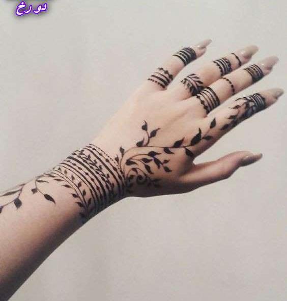 عکس مدل تاتو حنا دخترانه
