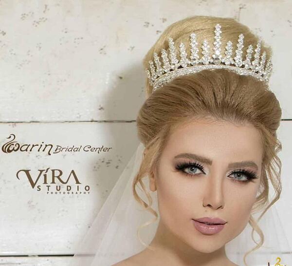 عکس عروس ارایشگاه ایتک کرمانشاه