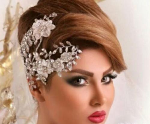 عکس عروس ارایشگاه ایتک کرمانشاه