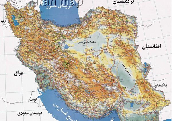 عکس عکس نقشه ایران