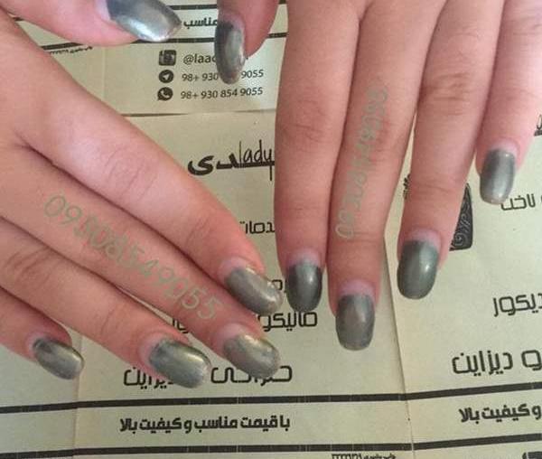 عکس مدل فرنچ ناخن نی نی سایت