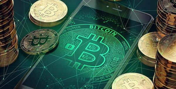 عکس بیت کوین و دلار