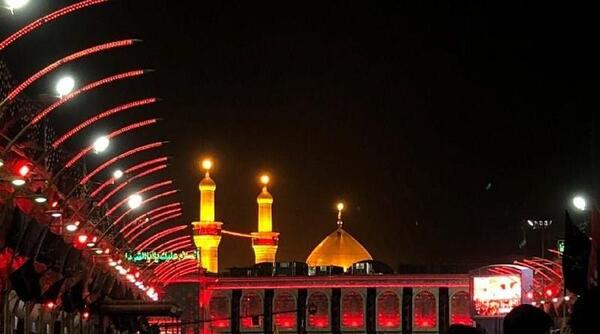 عکس بین الحرمین روز اربعین