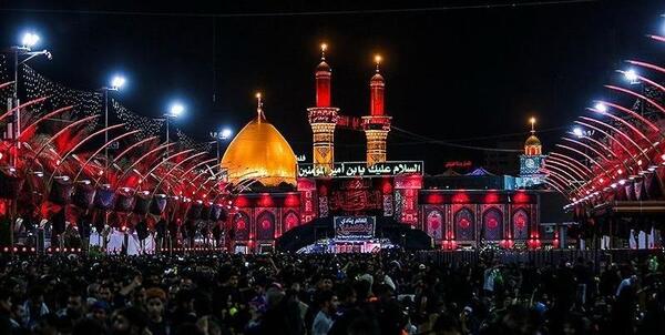 عکس بین الحرمین روز اربعین