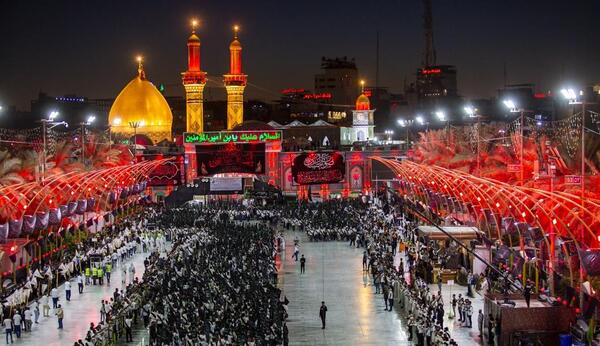 عکس بین الحرمین اربعین