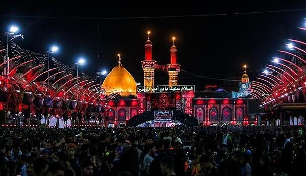 عکس بین الحرمین اربعین