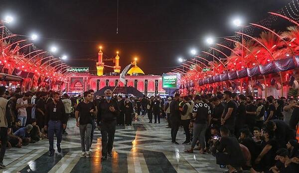 عکس بین الحرمین اربعین