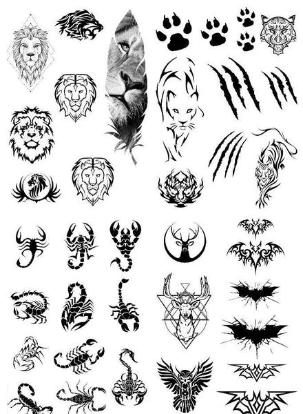 عکس طرح تاتو صبر
