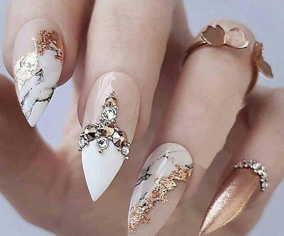 عکس طرح ناخن مجلسی