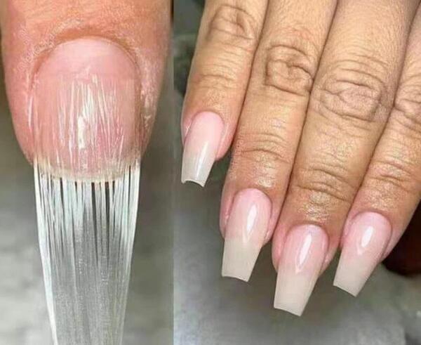 عکس مدل ناخن فرنچ نچرال